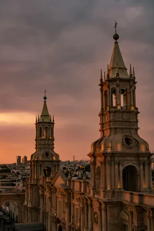 Atardecer en Arequipa
